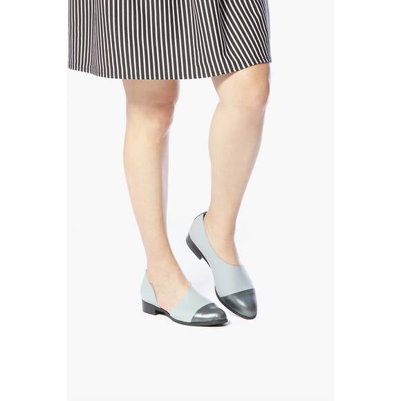 NEW ALL BLACK d'orsay cowman in blue - Picture 5 of 5